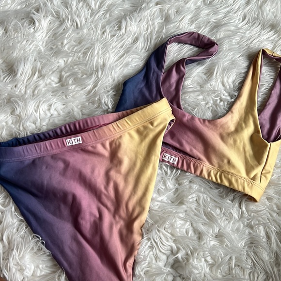 Kith women’s bathing suit top and bottom ombre - Picture 2 of 4